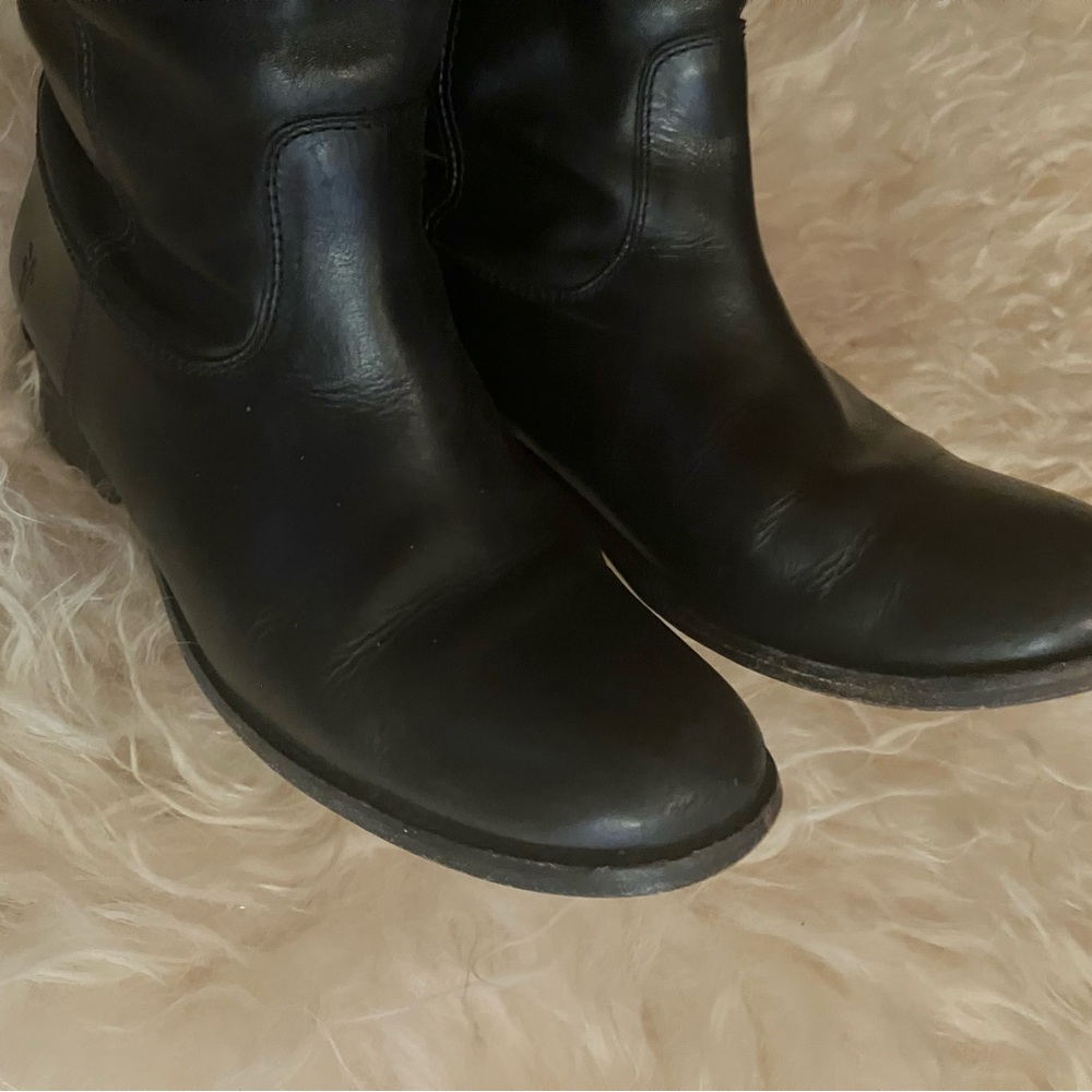 Frye Melissa Button Boots in Black Sz 7. - Picture 11 of 16